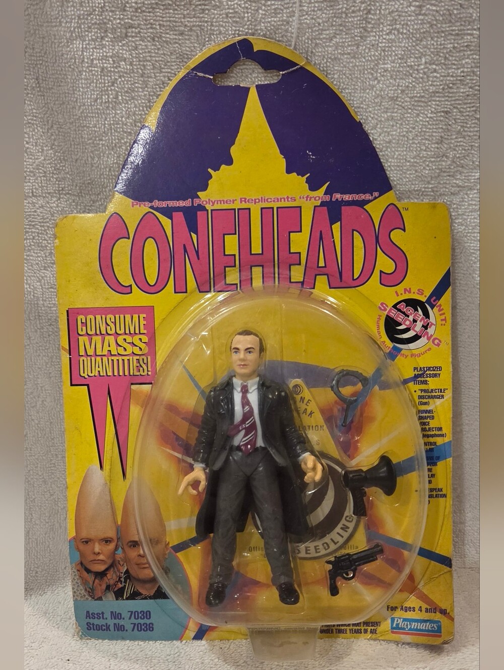 CONEHEADS AGENT SEEDLING FIGURE